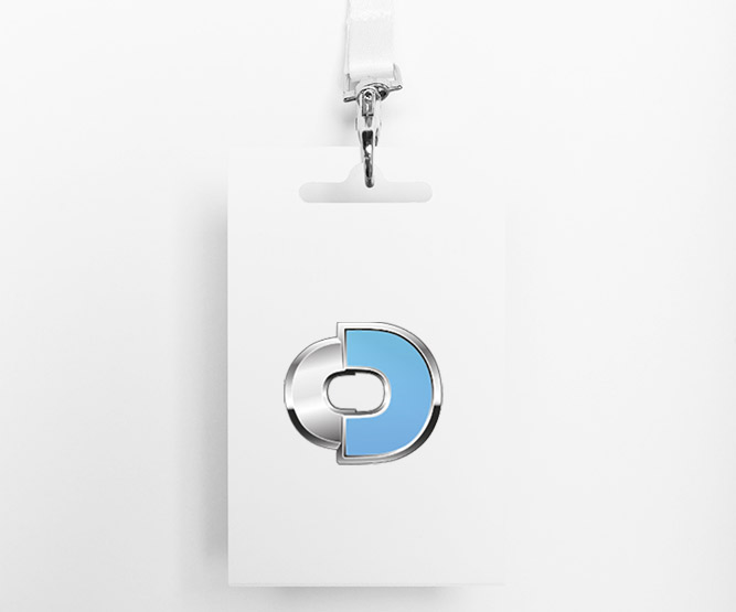Badge mit Logo - Kontakt Design Consulting GmbH